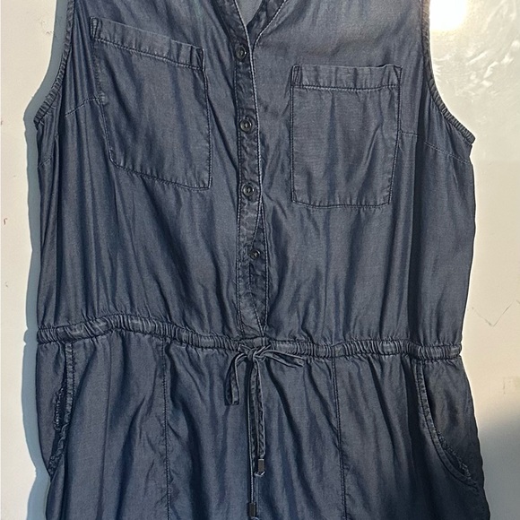 Kelly Renee Blue Romper, XL - Picture 6 of 6